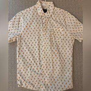 Men's Giraffe Patterned Shirt